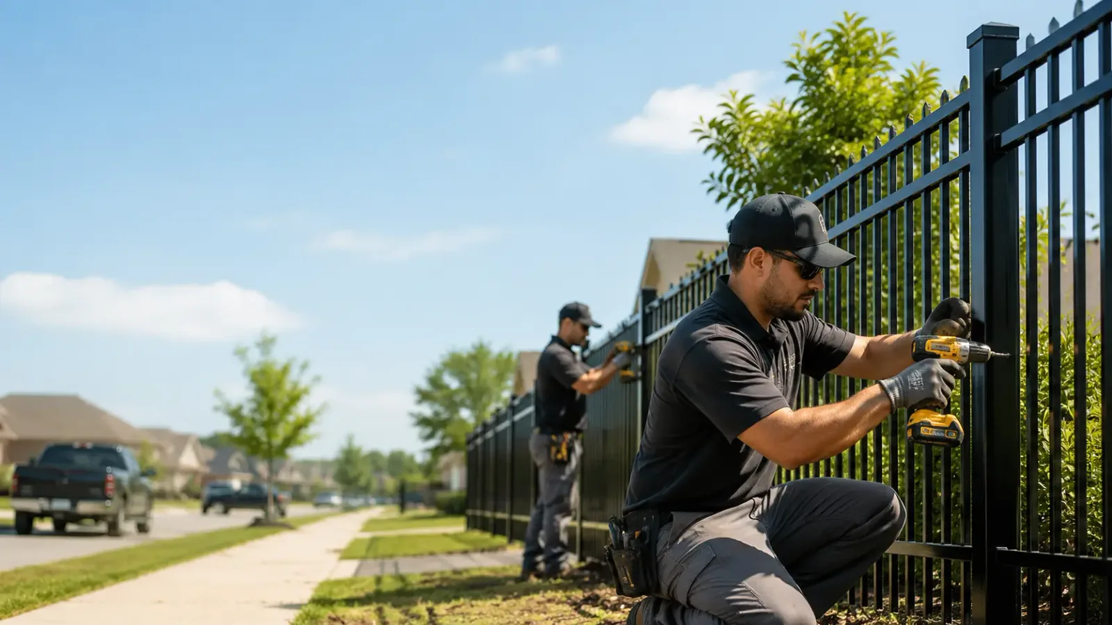 Metal Fence Installation in Delhi, IA